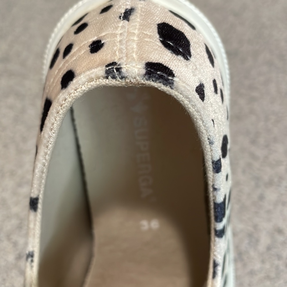 Superga Sneakers Velvet Leopard 6 - Picture 4 of 7